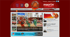 Desktop Screenshot of basquetrosario.com.ar