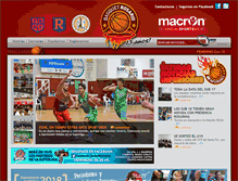 Tablet Screenshot of basquetrosario.com.ar